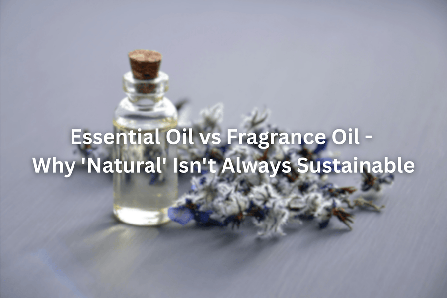 Essential Oil vs Fragrance Oil - Why 'Natural' Isn't Always Sustainable