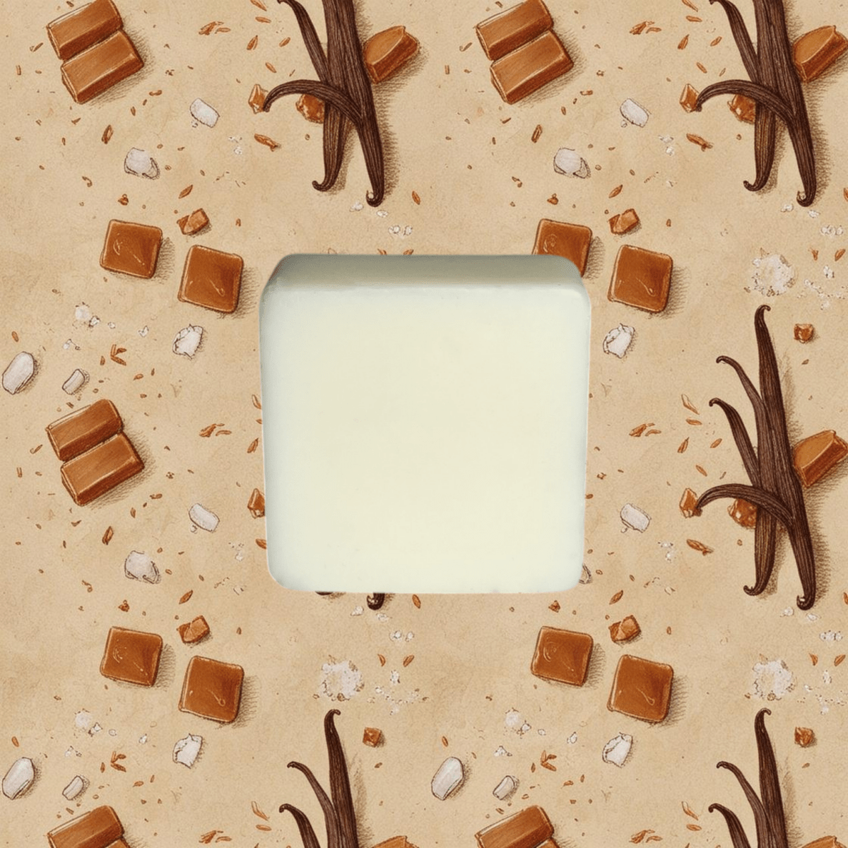 Vanilla & Sea Salt Caramel - Wax Melts 65g - Wax Melts - Souvant Fragrance Co
