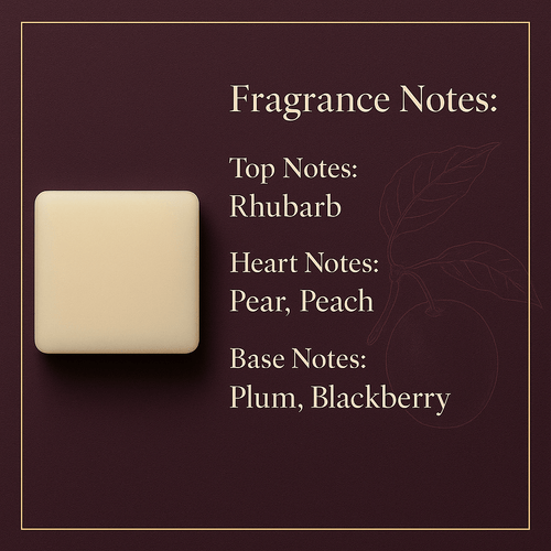 Black Plum & Rhubarb - Wax Melts 65g - Wax Melts - Souvant Fragrance Co