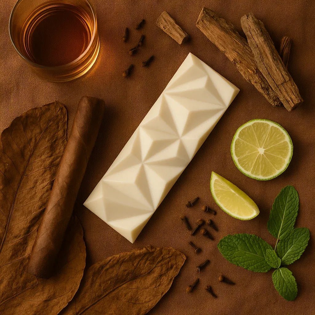 Cuban Tobacco & Oak - XXL Wax Melt Bar 100g - XXL Wax Melt Bar - Souvant Fragrance Co