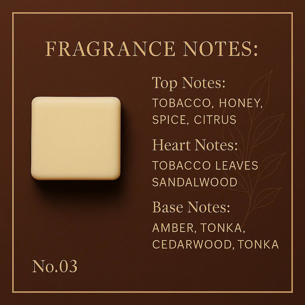 Dark Honey & Tobacco - Wax Melts 65g - Wax Melts - Souvant Fragrance Co