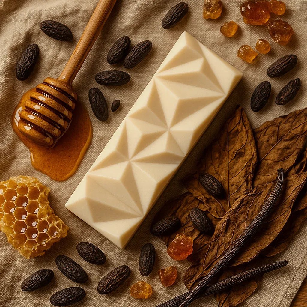 Dark Honey & Tobacco - XXL Wax Melt Bar 100g - XXL Wax Melt Bar - Souvant Fragrance Co