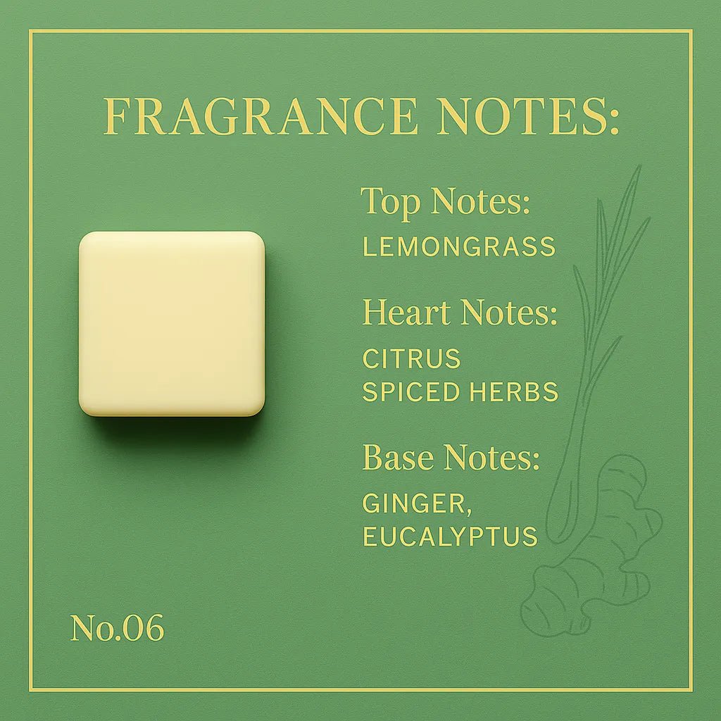 Lemongrass & Ginger - Wax Melts 65g - Wax Melts - Souvant Fragrance Co