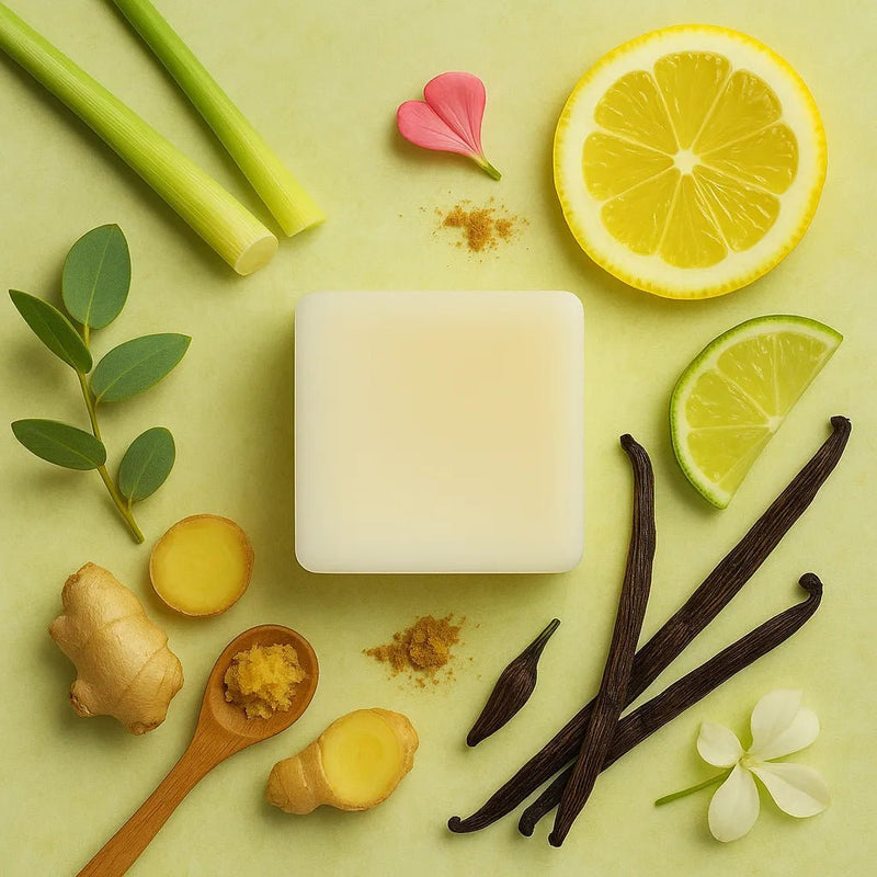 Lemongrass & Ginger - Wax Melts 65g - Wax Melts - Souvant Fragrance Co