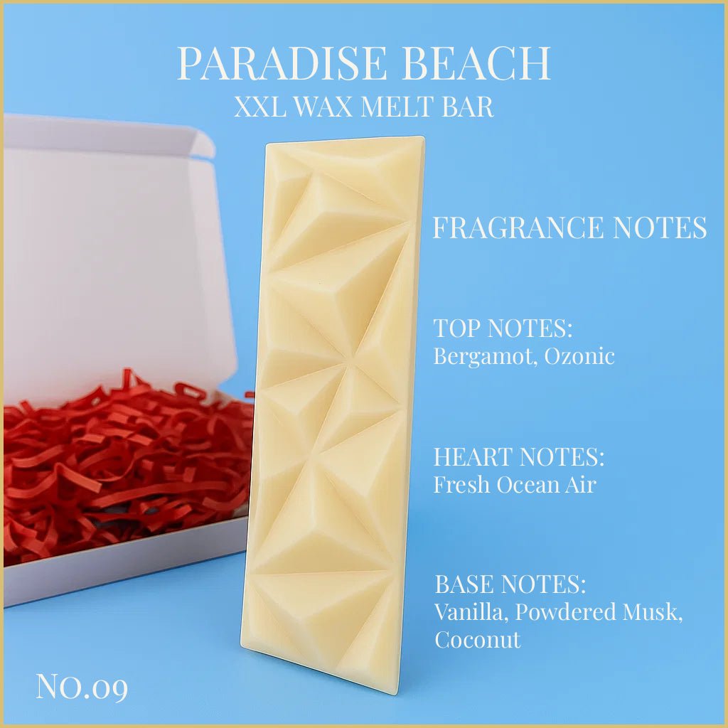 Paradise Beach - XXL Wax Melt Bar 100g - XXL Wax Melt Bar - Souvant Fragrance Co