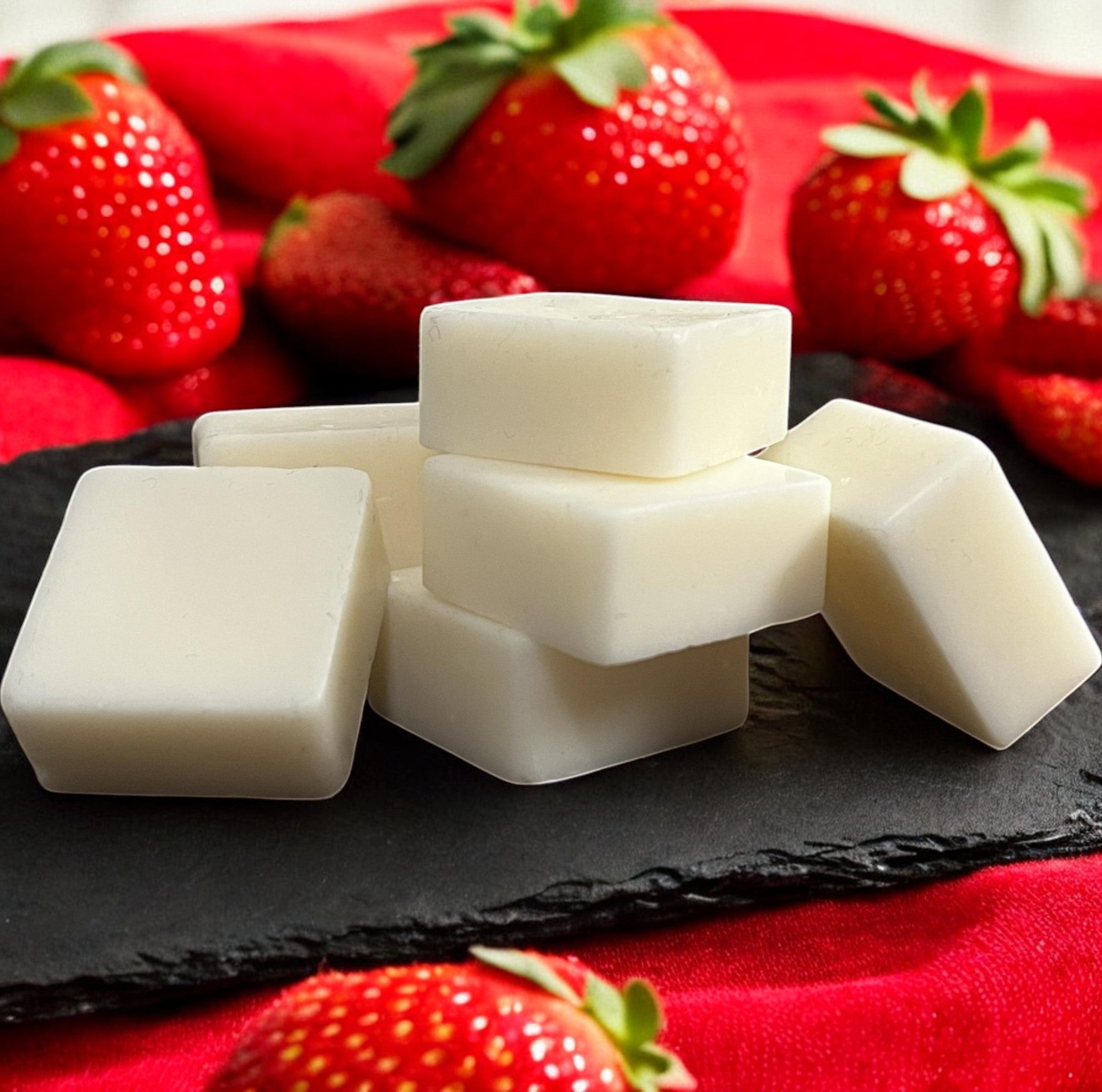 Strawberry & Rhubarb - Wax Melts 65g - Wax Melts - Souvant Fragrance Co