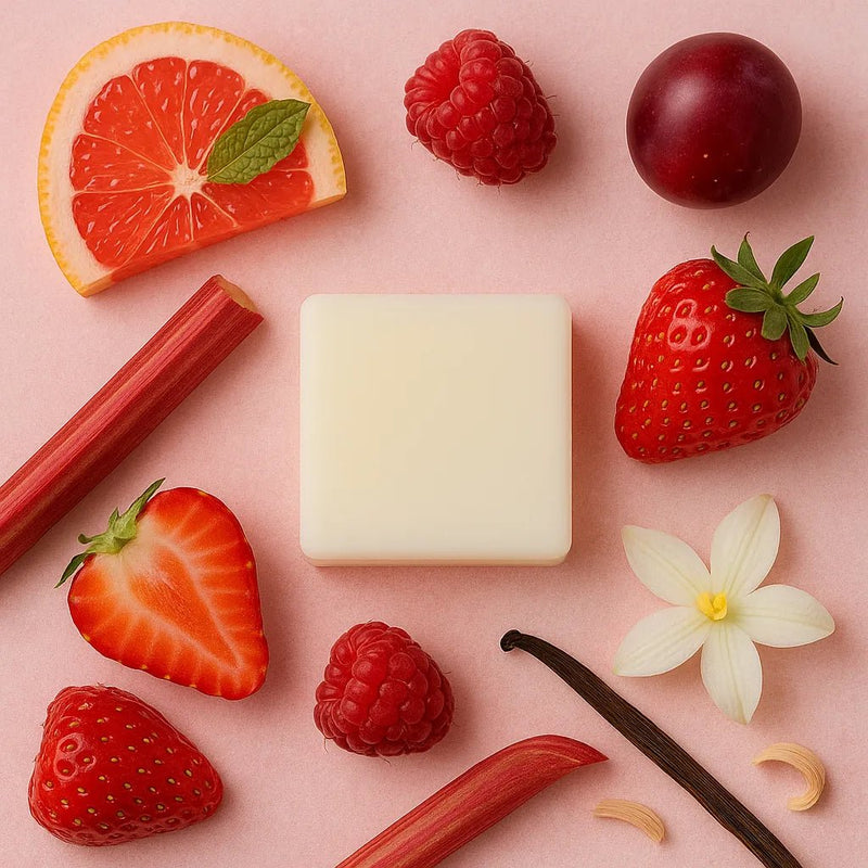 Strawberry & Rhubarb - Wax Melts 65g - Wax Melts - Souvant Fragrance Co